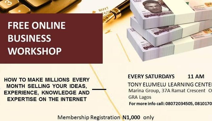 FREE ONLINE BUSINESS WORKSHOP